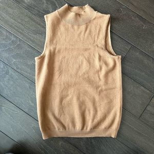 Anthropologie Suzy Mock Neck Sweater Tank - Size S